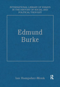 Title: Edmund Burke, Author: Iain Hampsher-Monk