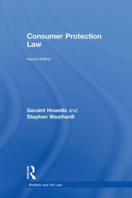 Title: Consumer Protection Law, Author: Geraint Howells