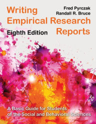 Title: Writing Empirical Research Reports: A Basic Guide for Students of the Social and Behavioral Sciences, Author: Melisa C. Galvan