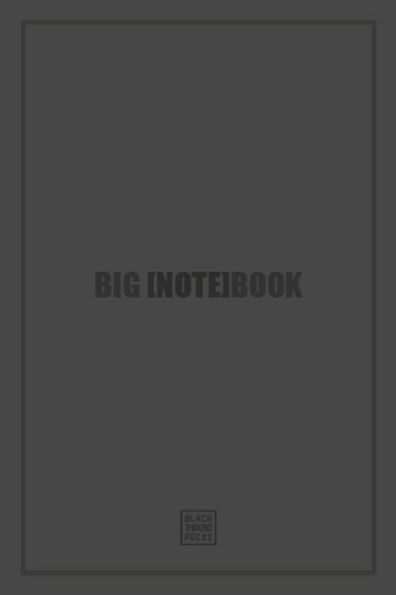 Big [Note]book - Plain: 480 Plain Pages