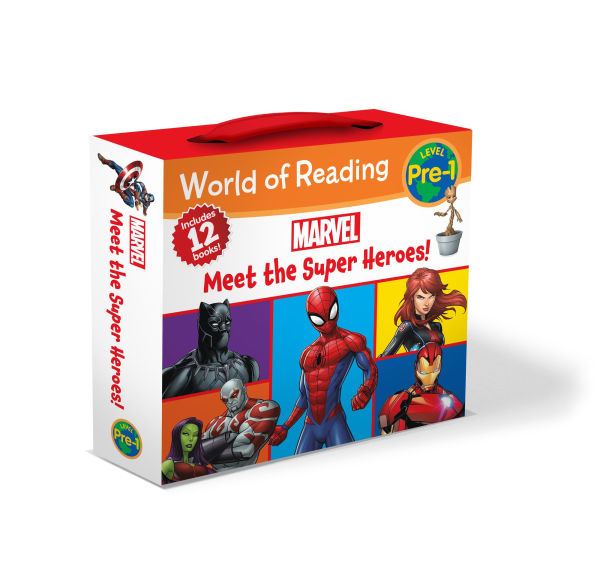 World of Reading Marvel Meet the Super Heroes! (Pre-Level 1 Boxed Set)