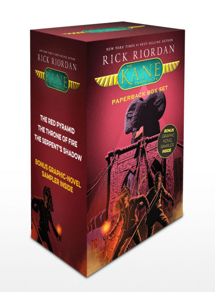 Kane Chronicles, The Paperback Box Set-The Kane Chronicles Box Set with Graphic Novel Sampler