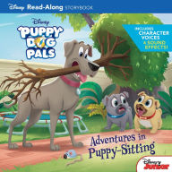 Title: Puppy Dog Pals Read-Along Storybook: Adventures in Puppy-Sitting, Author: Disney Book Group