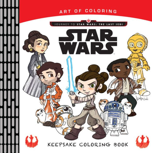 Art of Coloring Journey to Star Wars: The Last Jedi: Keepsake Coloring Book