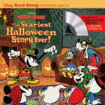 Alternative view 1 of Disney Mickey Mouse: The Scariest Halloween Story Ever! (Read-Along Storybook and CD)