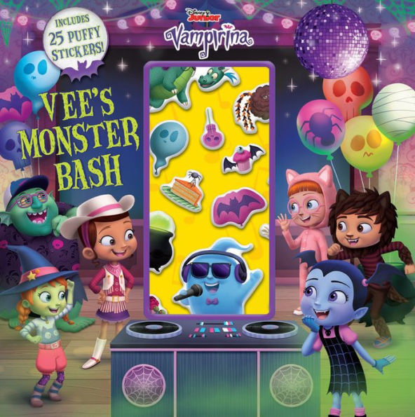 Vampirina Vee's Monster Bash: With Puffy Stickers!