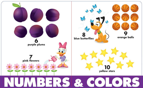 First Colors, Shapes, Numbers (Disney Baby)