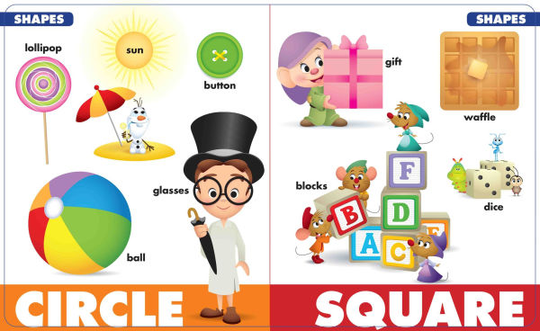 First Colors, Shapes, Numbers (Disney Baby)