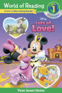 World of Reading Disney's Lots of Love Collection 3-in-1 Listen Along Reader (Level 1): 3 Sweet Stories