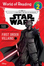Journey to Star Wars: The Rise of Skywalker First Order Villains (World of Reading Series: Level 2)