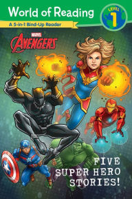 Free download electronics books World of Reading: Five Super Hero Stories! by Marvel Press Book Group RTF CHM