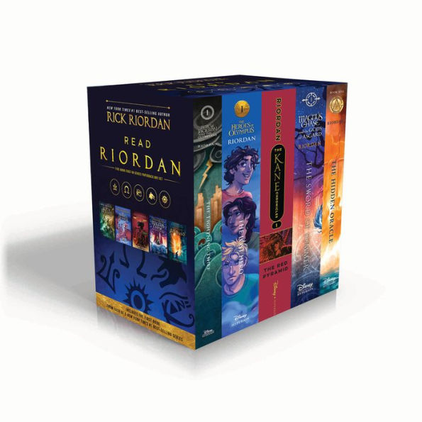 Read Riordan: Five-Book First-in-Series Paperback Box Set