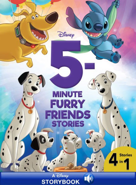 5-Minute Disney Furry Friends Stories: 4 Stories in 1