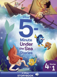 Title: 5-Minute Under the Sea Stories: 4 Stories in 1, Author: Disney Books
