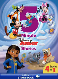 Title: 5-Minute Disney Junior (Refresh): 4 Stories in 1, Author: Disney Books