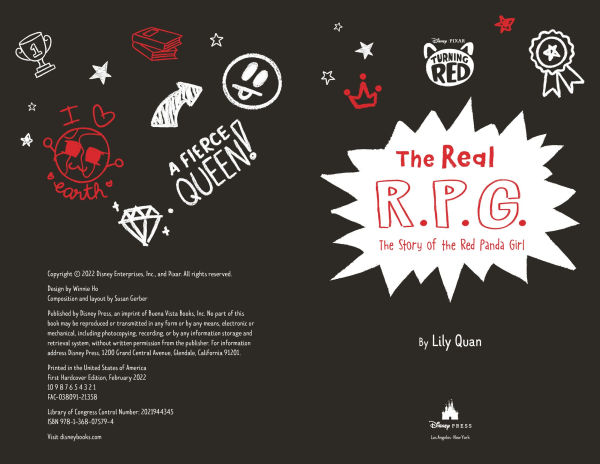 Disney/Pixar Turning Red: the Real R.P.G.: Story of Red Panda Girl