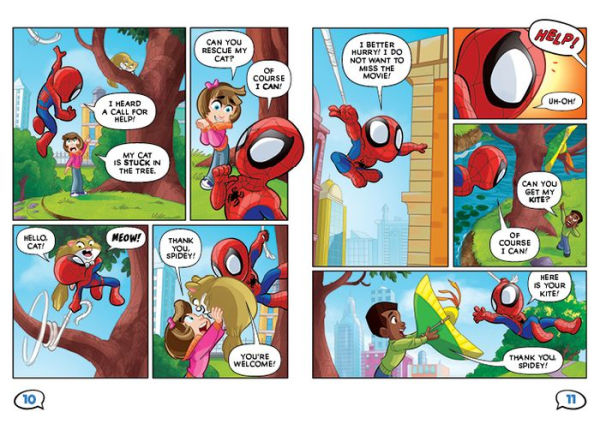 Spidey and His Amazing Friends: Team Spidey Does It All!: My First Comic Reader!