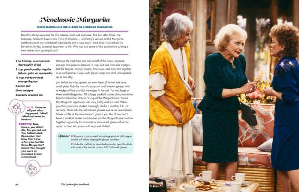 The Golden Girls Cookbook: Cheesecakes and Cocktails!: Desserts and Drinks to Enjoy on the Lanai with Blanche, Rose, Dorothy, and Sophia