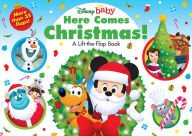Title: Here Comes Christmas!: A Lift-the-Flap Book (Disney Baby), Author: Disney Books