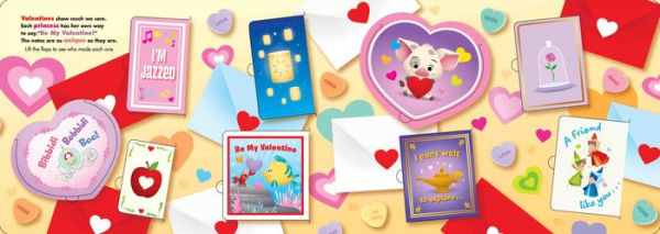 Here Comes Valentine's Day!: A Lift-the-Flap Book (Disney Baby)