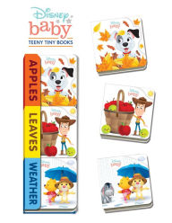 Free ebooks download epub Disney Baby Apples, Leaves, Weather by Disney Books, Jerrod Maruyama 9781368078177 English version