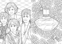 Alternative view 5 of Art of Coloring: Golden Girls