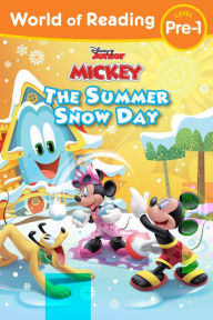 Ebooks free download pdb format World of Reading Mickey Mouse Funhouse: The Summer Snow Day by Disney Books, Disney Storybook Art Team iBook DJVU 9781368078764