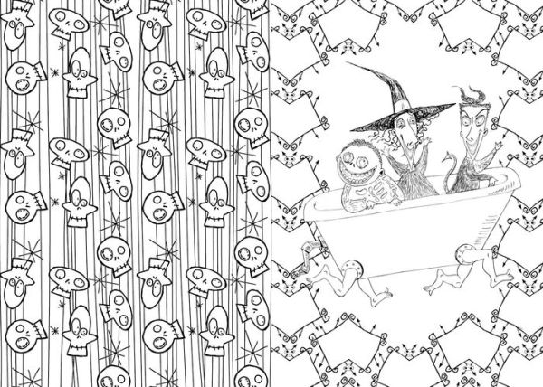 Art of Coloring: Disney Tim Burton's The Nightmare Before Christmas