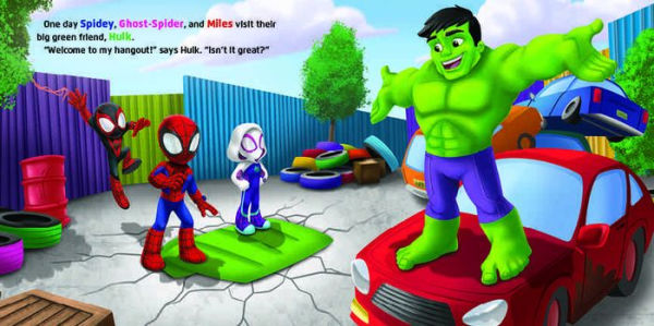 Spidey and His Amazing Friends: A Little Hulk Trouble