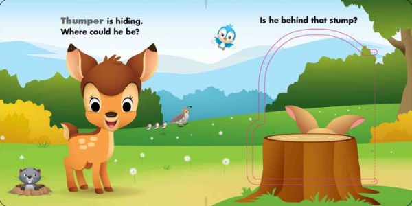 Disney Baby: Peek a boo, Thumper!: Lift-the-Flap Fun!