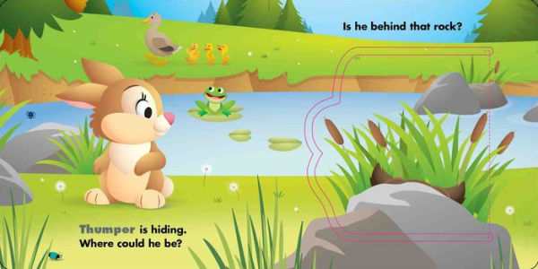 Disney Baby: Peek a boo, Thumper!: Lift-the-Flap Fun!