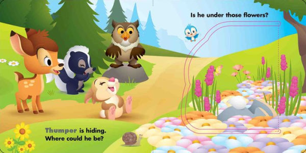 Disney Baby: Peek a boo, Thumper!: Lift-the-Flap Fun!