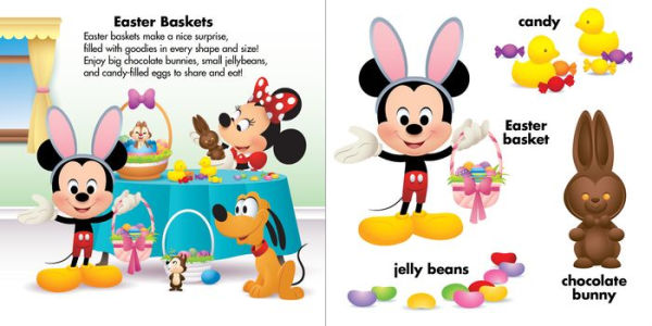 Disney Baby: Minnie Loves Easter: A First Words Book