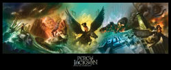 Alternative view 3 of Percy Jackson and the Olympians 5 Book Paperback Boxed Set (w/poster)