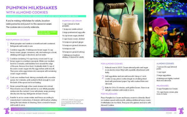 The Official Disney Parks Desserts Cookbook: Remembering 101 Sweet Delicious Disney Recipes