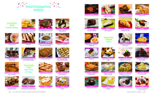 The Official Disney Parks Desserts Cookbook: Remembering 101 Sweet Delicious Disney Recipes