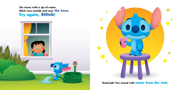 Disney Baby: Try Again, Stitch: Toothbrushes Are for Teeth!