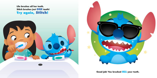 Disney Baby: Try Again, Stitch: Toothbrushes Are for Teeth!