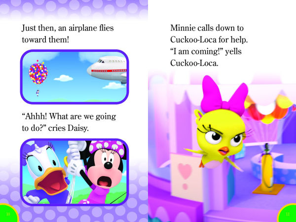 World of Reading: Disney Junior Minnie: Upsy Minnie and Daisy