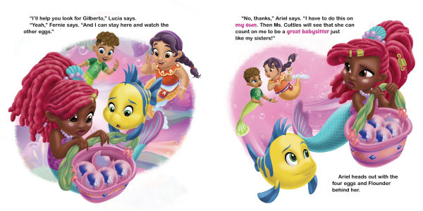 Disney Junior Ariel: Cuttlebaby Sitter