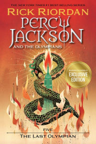 Title: The Last Olympian (B&N Exclusive Edition) (Percy Jackson and the Olympians Series #5), Author: Rick Riordan