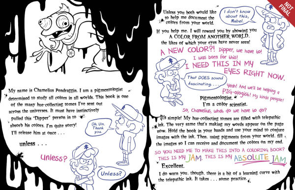Gravity Falls: Don't Color This Book!: It's Cursed!