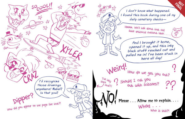 Gravity Falls: Don't Color This Book!: It's Cursed!