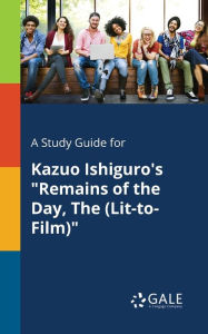 Title: A Study Guide for Kazuo Ishiguro's 