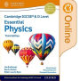 Cambridge IGCSE & O Level Essential Physics Enhanced Online Student Book Third Edition