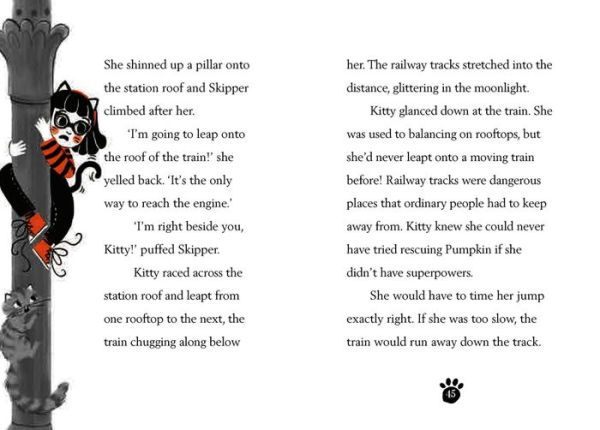 Kitty and the Runaway Train