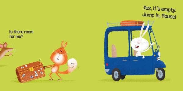 Squeeze in, Squirrel!