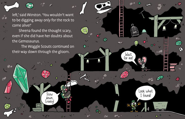 Croaky: Caverns of the Gemosaurus