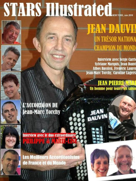 Stars Illustrated Magazine. Juin. 2018. Edition commerciale