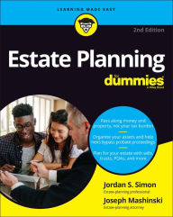 Title: Estate Planning For Dummies, Author: Jordan S. Simon